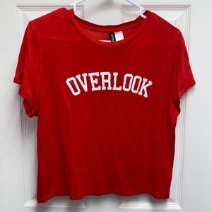 H&M overlook red tee
